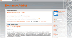 Desktop Screenshot of blog.exchange-addict.com