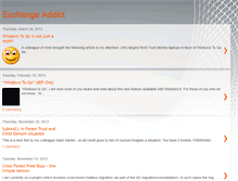 Tablet Screenshot of blog.exchange-addict.com
